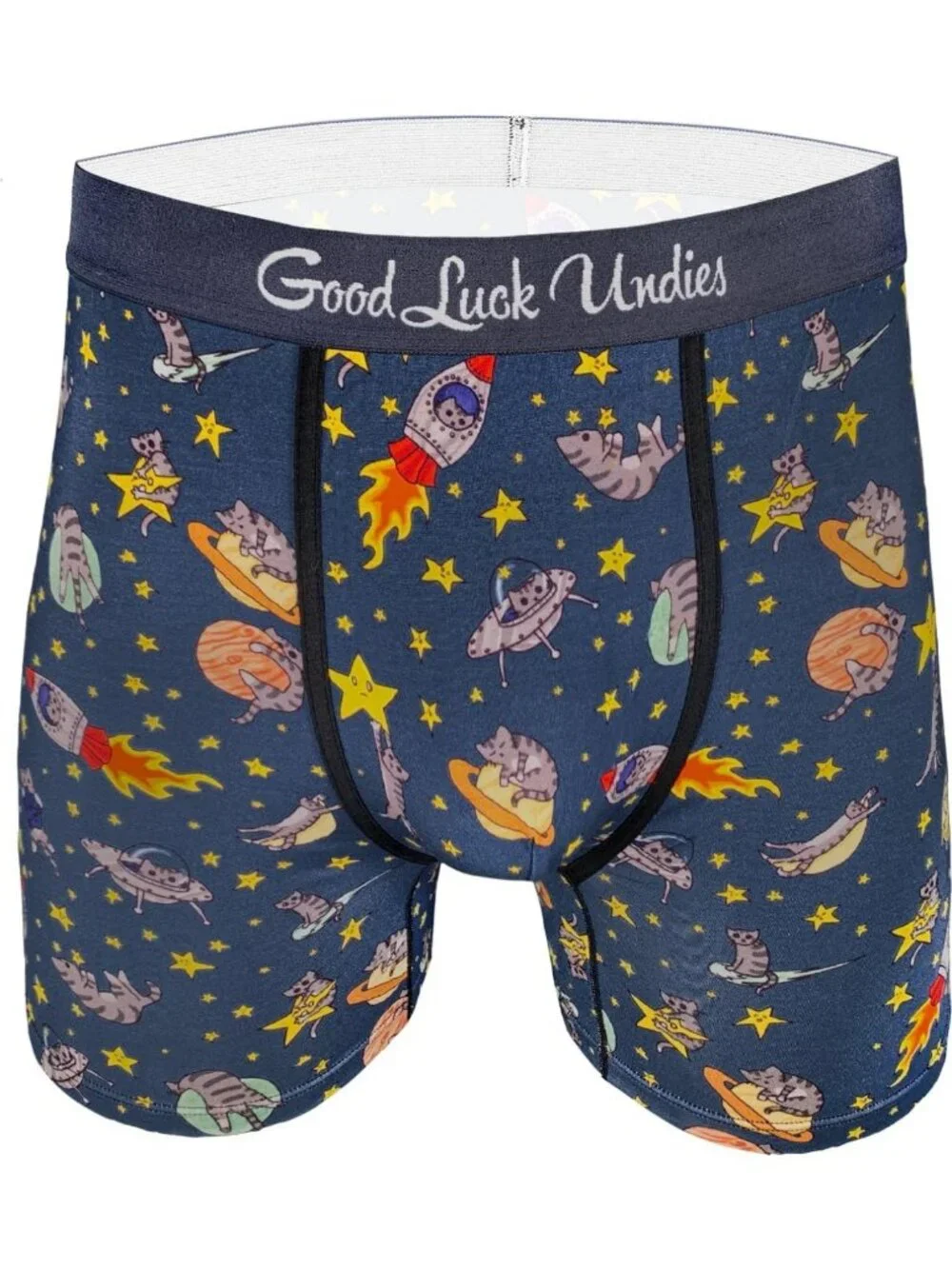 Men's Science & Space Boxer Briefs | Comfortable, Fun Underwear for Everyday